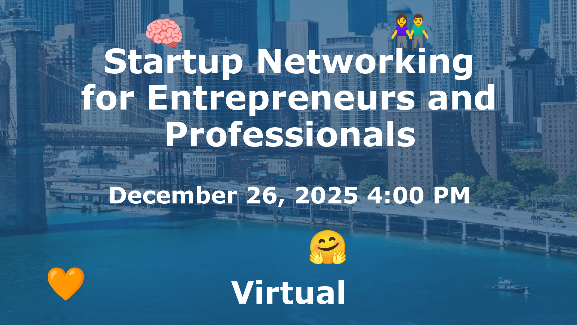 Startup Networking for Entrepreneurs and Professionals event image